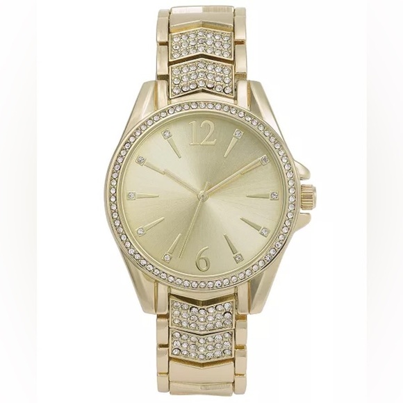 INC International Concepts Accessories - NIB Women's Gold-Tone Bracelet Watch